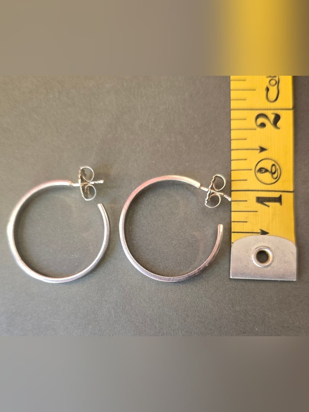 Classic Silver Hoop Earrings - Women Jewelry